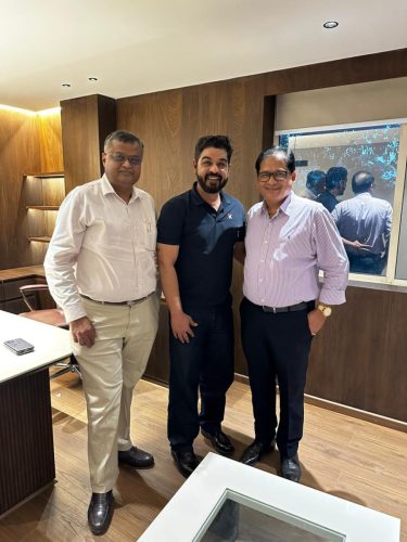 Hosting our Chairman's Dearest Friend- Chairman, Kunvarji Group